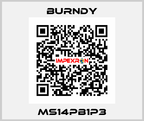 MS14PB1P3 Burndy