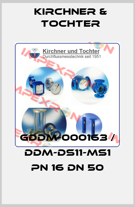 GDDM-000163 / DDM-DS11-MS1 PN 16 DN 50 Kirchner & Tochter