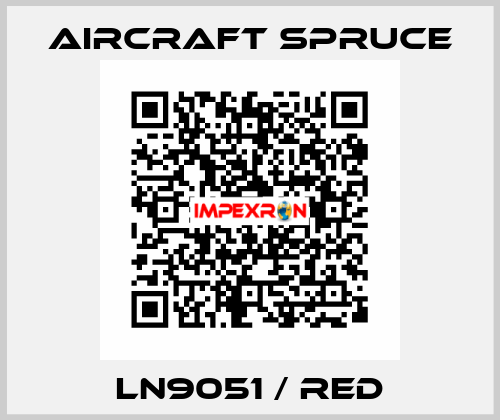LN9051 / red Aircraft Spruce