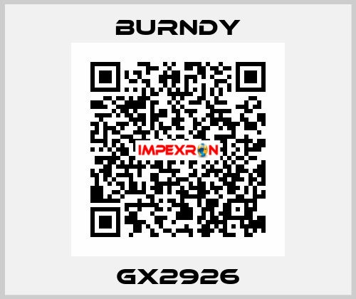 GX2926 Burndy