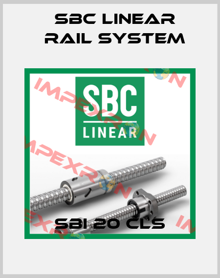 SBI 20 CLS SBC Linear Rail System
