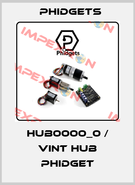 HUB0000_0 / VINT Hub Phidget Phidgets