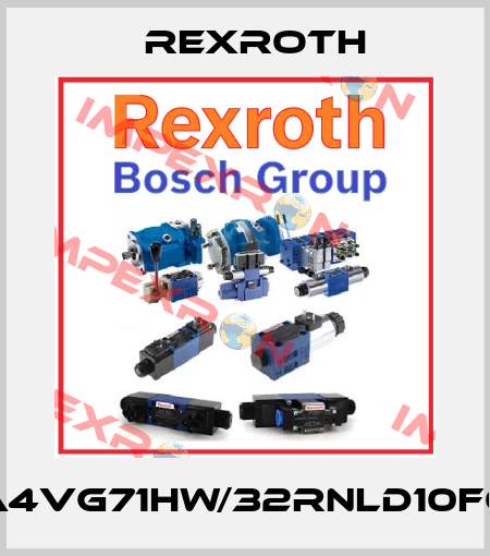 A4VG71HW/32RNLD10FO Rexroth