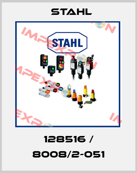 128516 / 8008/2-051 Stahl