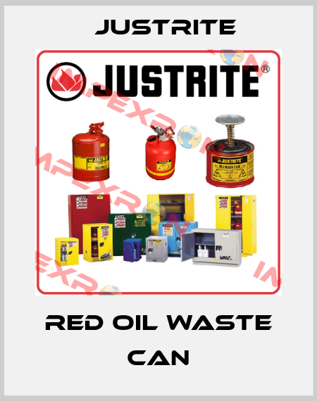  RED Oil Waste Can Justrite