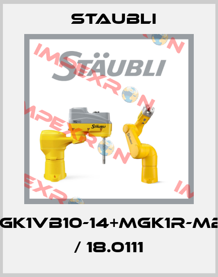 MGK1VB10-14+MGK1R-M20 / 18.0111 Staubli