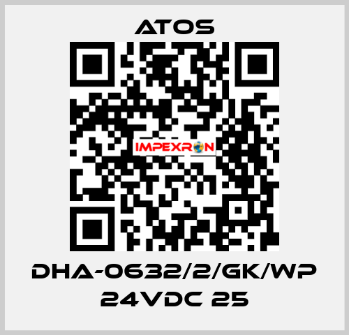 DHA-0632/2/GK/WP 24VDC 25 Atos