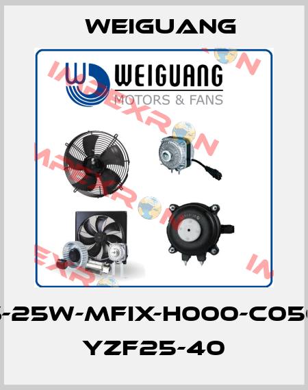 ES-25W-MFIX-H000-C0500 YZF25-40 Weiguang