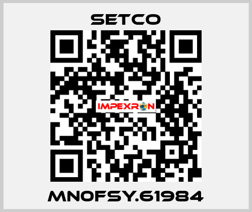 MN0FSY.61984 SETCO