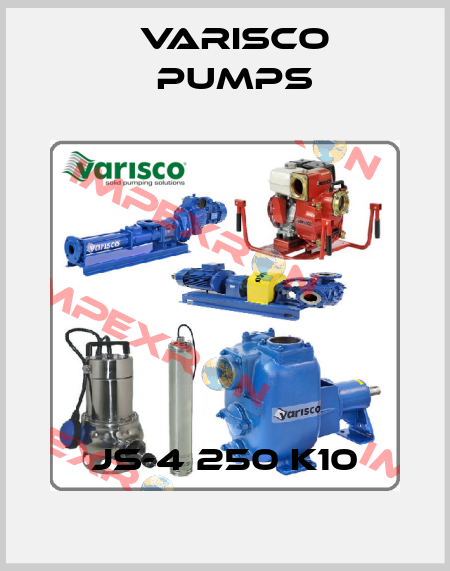 JS-4 250 K10 Varisco pumps