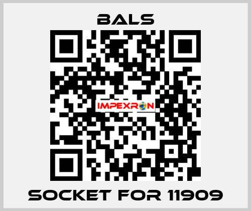 socket for 11909 Bals