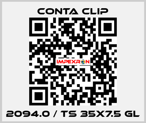 2094.0 / TS 35x7.5 GL Conta Clip