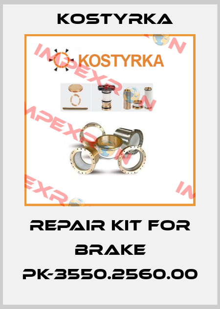 repair kit for brake PK-3550.2560.00 Kostyrka