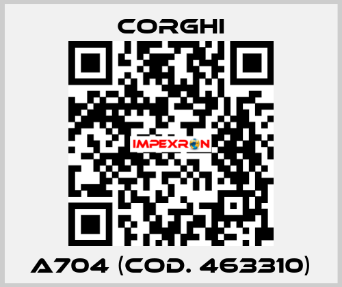 A704 (Cod. 463310) Corghi