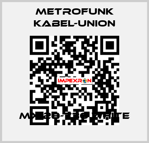 MX 28-736 white METROFUNK KABEL-UNION