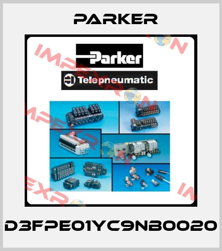 D3FPE01YC9NB0020 Parker