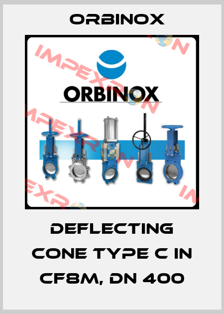 deflecting cone type C in CF8M, DN 400 Orbinox