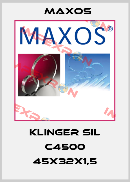 Klinger SIL C4500 45x32x1,5 Maxos
