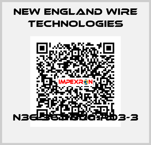 N36-36T-600-R03-3 New England Wire Technologies