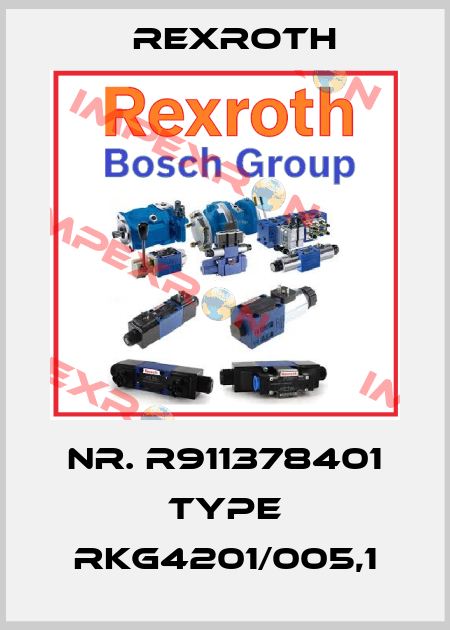 Nr. R911378401 Type RKG4201/005,1 Rexroth