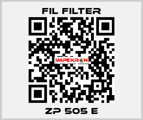 ZP 505 E Fil Filter