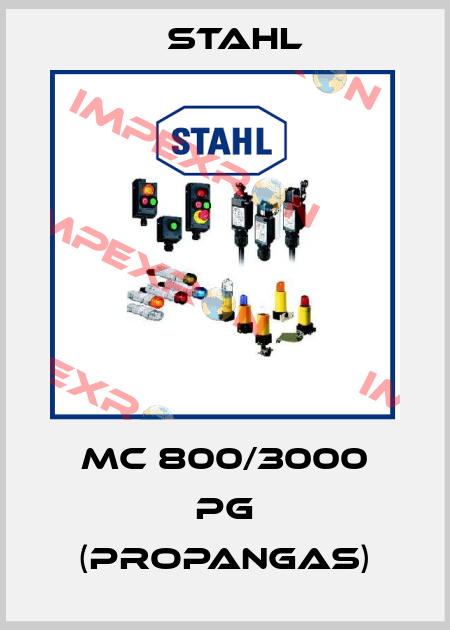 MC 800/3000 PG (Propangas) Stahl