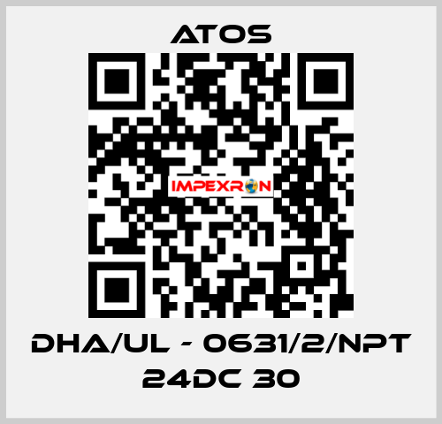 DHA/UL - 0631/2/NPT 24DC 30 Atos