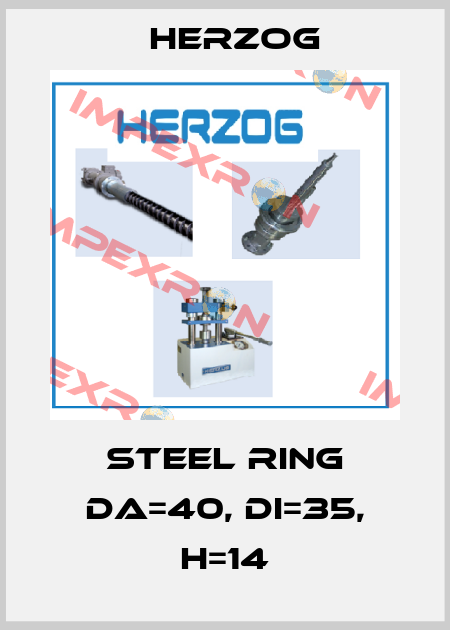 Steel ring Da=40, Di=35, h=14 Herzog