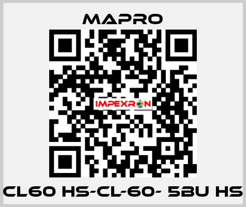 CL60 HS-CL-60- 5BU HS Mapro
