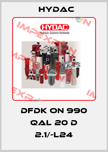 DFDK ON 990 QAL 20 D 2.1/-L24 Hydac