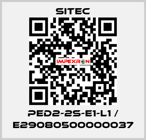 PED2-2S-E1-L1 / E29080500000037 SITEC