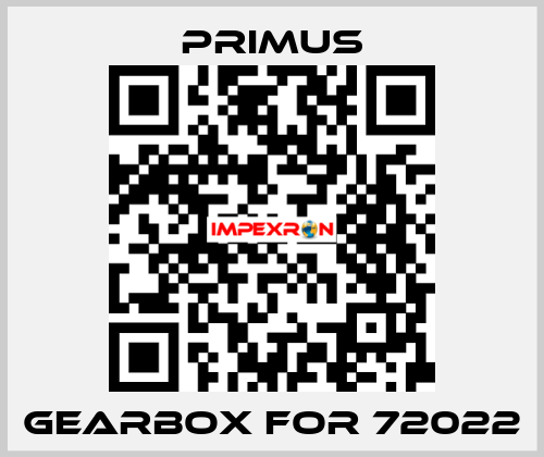 gearbox for 72022 Primus