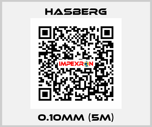 0.10mm (5m) Hasberg