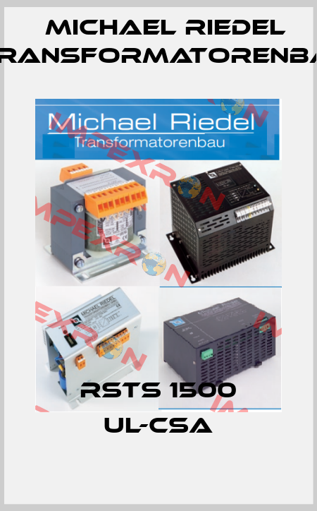 RSTS 1500 UL-CSA Michael Riedel Transformatorenbau