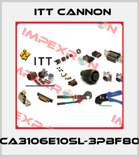 CA3106E10SL-3PBF80 Itt Cannon
