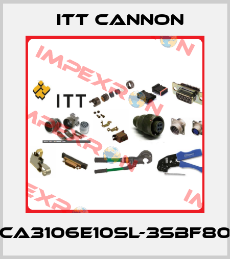 CA3106E10SL-3SBF80 Itt Cannon