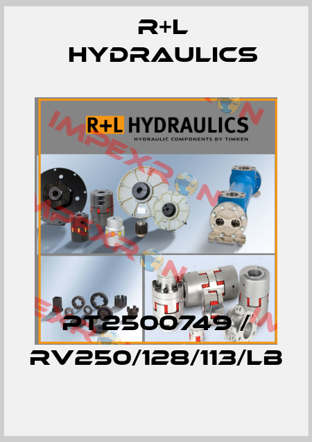 PT2500749 / RV250/128/113/LB R+L HYDRAULICS