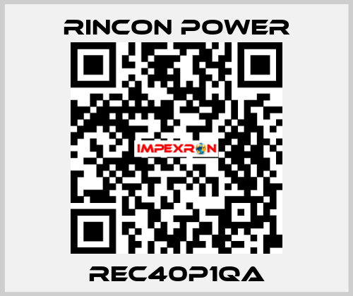 REC40P1QA Rincon Power