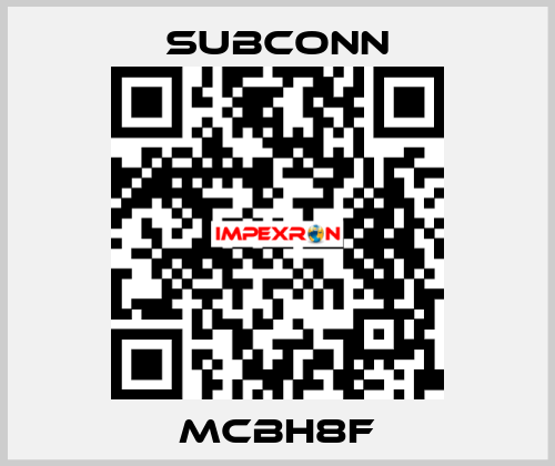 MCBH8F SubConn
