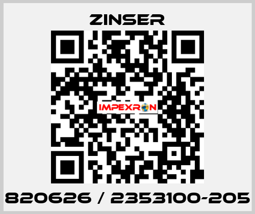 820626 / 2353100-205 Zinser