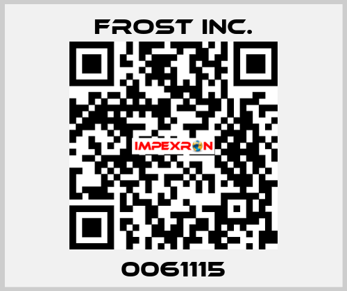 0061115 FROST Inc.