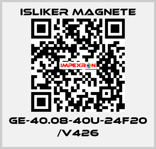 GE-40.08-40U-24F20 /V426 ISLIKER MAGNETE