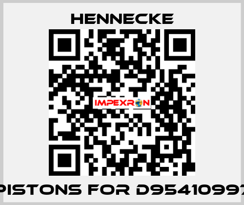 pistons for D95410997 Hennecke