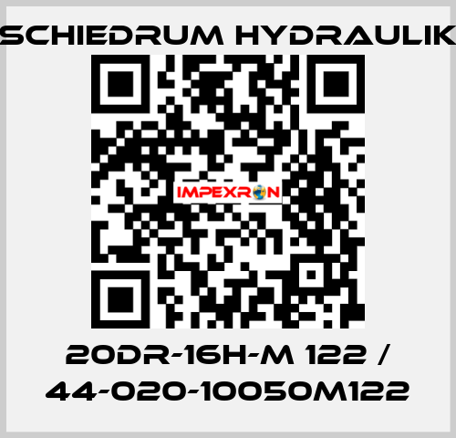 20DR-16H-M 122 / 44-020-10050M122 SCHIEDRUM HYDRAULIK