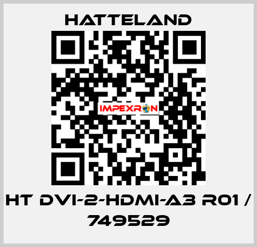 HT DVI-2-HDMI-A3 R01 / 749529 HATTELAND