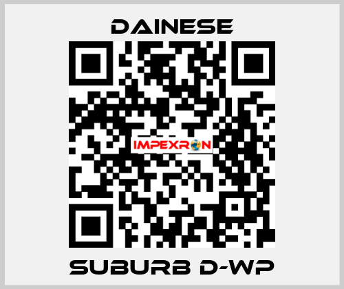 Suburb D-WP Dainese