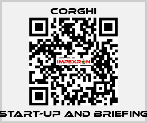 Start-up and briefing Corghi