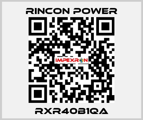 RXR40B1QA Rincon Power