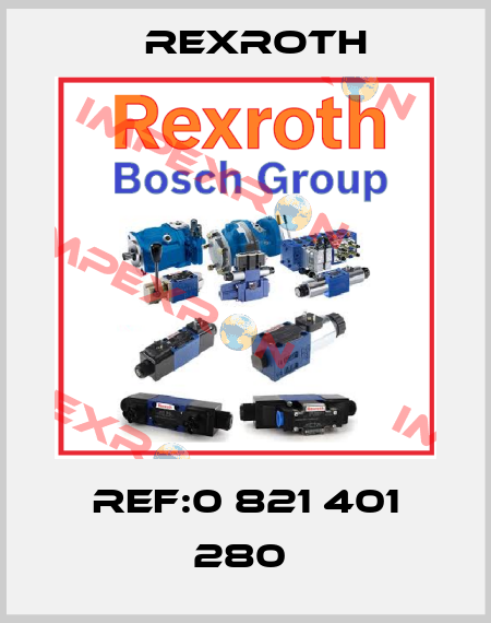 REF:0 821 401 280  Rexroth