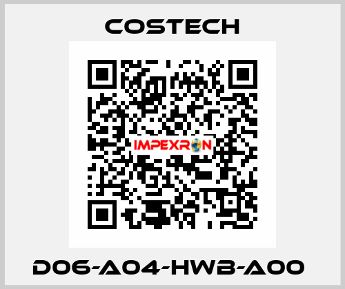 D06-A04-HWB-A00  Costech